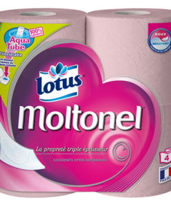 Papier toilette Moltonel x 4 (vendu par 7) Lotus