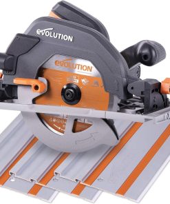 Evolution Power Tools R185CCSX Scie circulaire polyvalente Rail 185 mm, 230 V, 1600 W