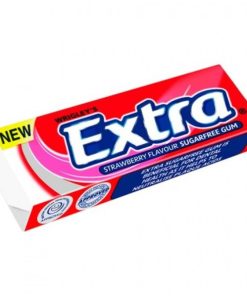 WRIGLEY’S EXTRA STRAWBERRY SUGAR FREE CHEWING GUM