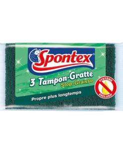 Tampon stop graisse x 3 (vendu par 5) Spontex